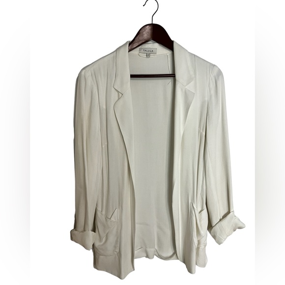 Talula by Aritzia White Blazer, Size 8 - Picture 1 of 6